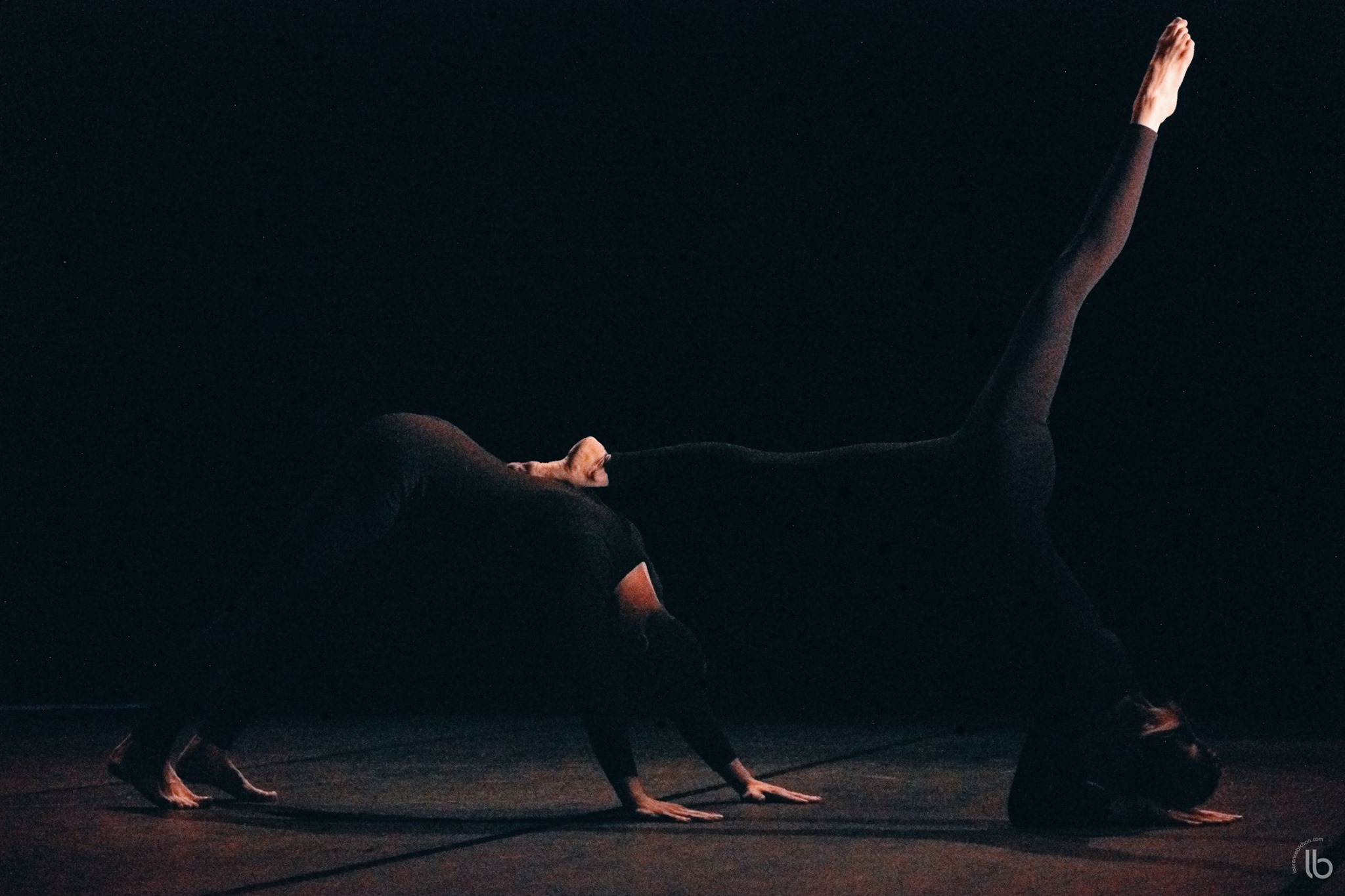 Danse en duo sur scène