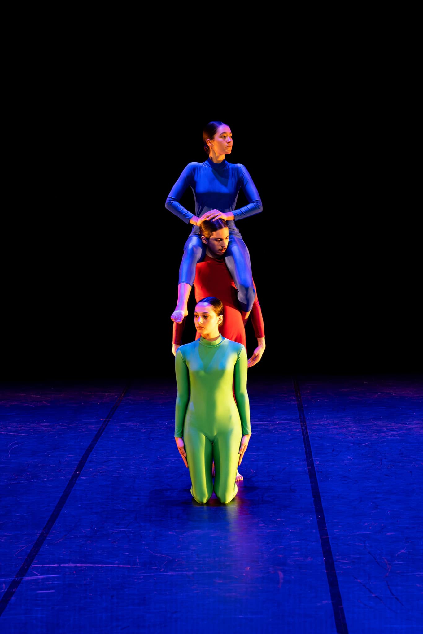 Trio en composition chorégraphique